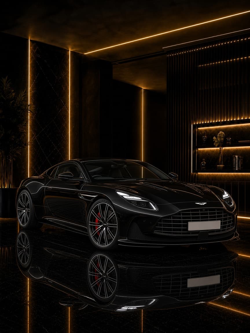 Aston Martin DB12 luxury car rental in Dubai