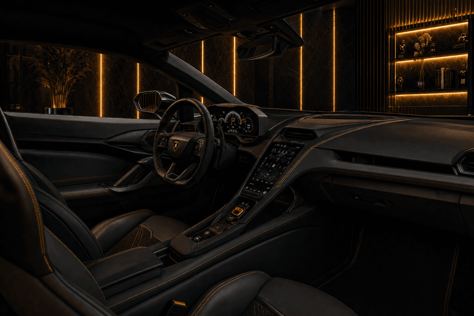 Lamborghini Temerario temerario interior cockpit