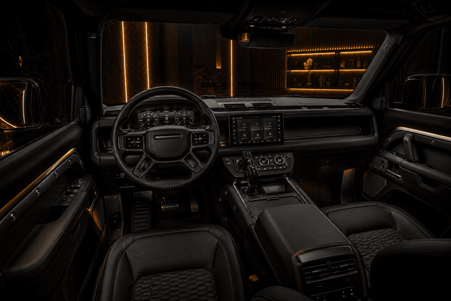 Land Rover Defender 110 Octa defender 110 octa interior cockpit